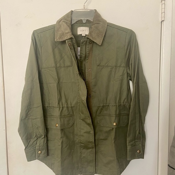 NWT Loft Cinched Field Jacket. Size small. - Picture 3 of 11